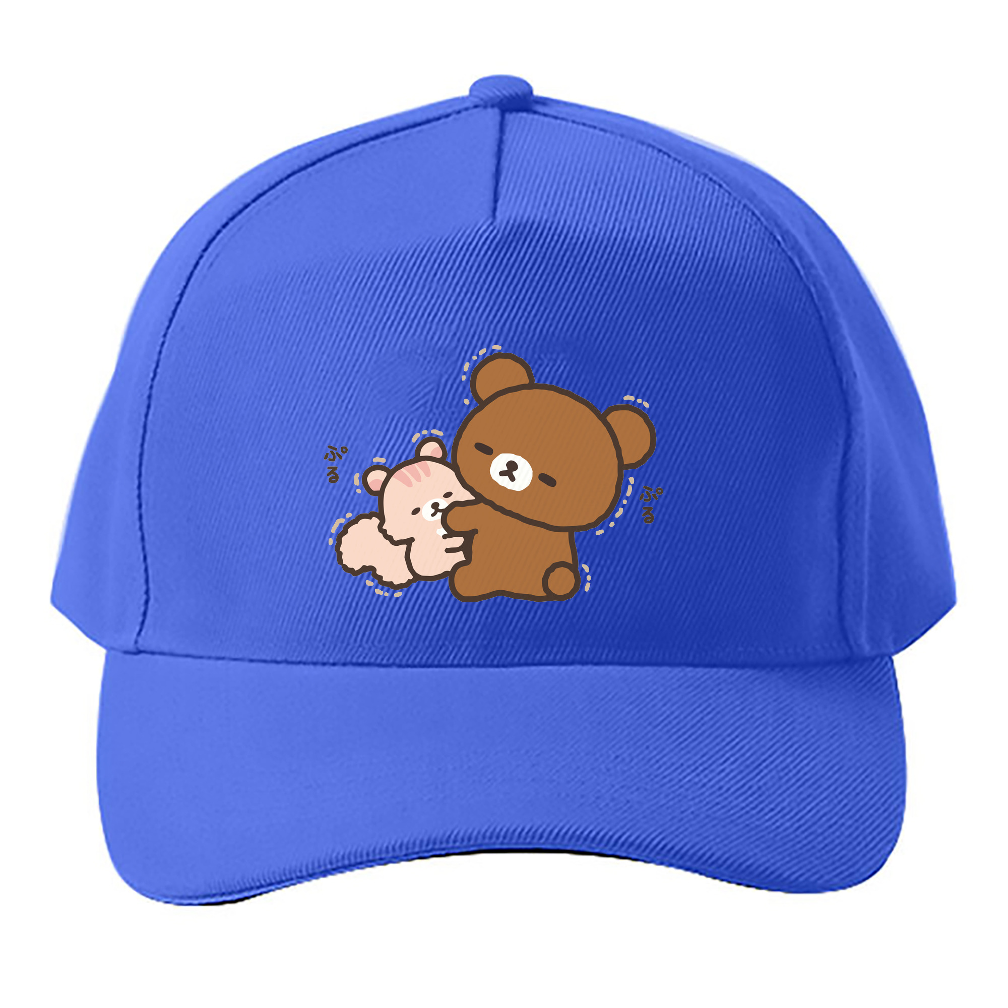 （画像用） リラックマ リラックマ キイロイトリ Rilakkuma Korilakkuma Kiiroitori ベースボールキャップ 綿100％ 男女兼用 帽子 スポーツ